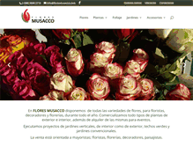 Tablet Screenshot of floresmusacco.com